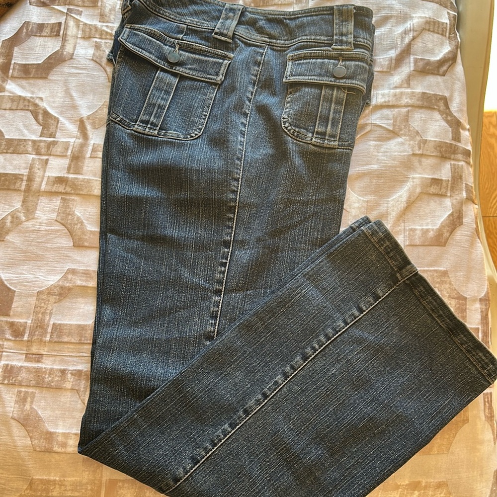 INC size 8 boot cut jeans.